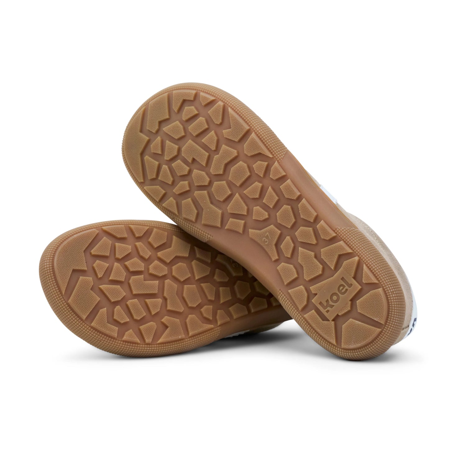 Koel - Francie II Suede Beige - Casual Sneakers Barefoot - Cacles Barefoot