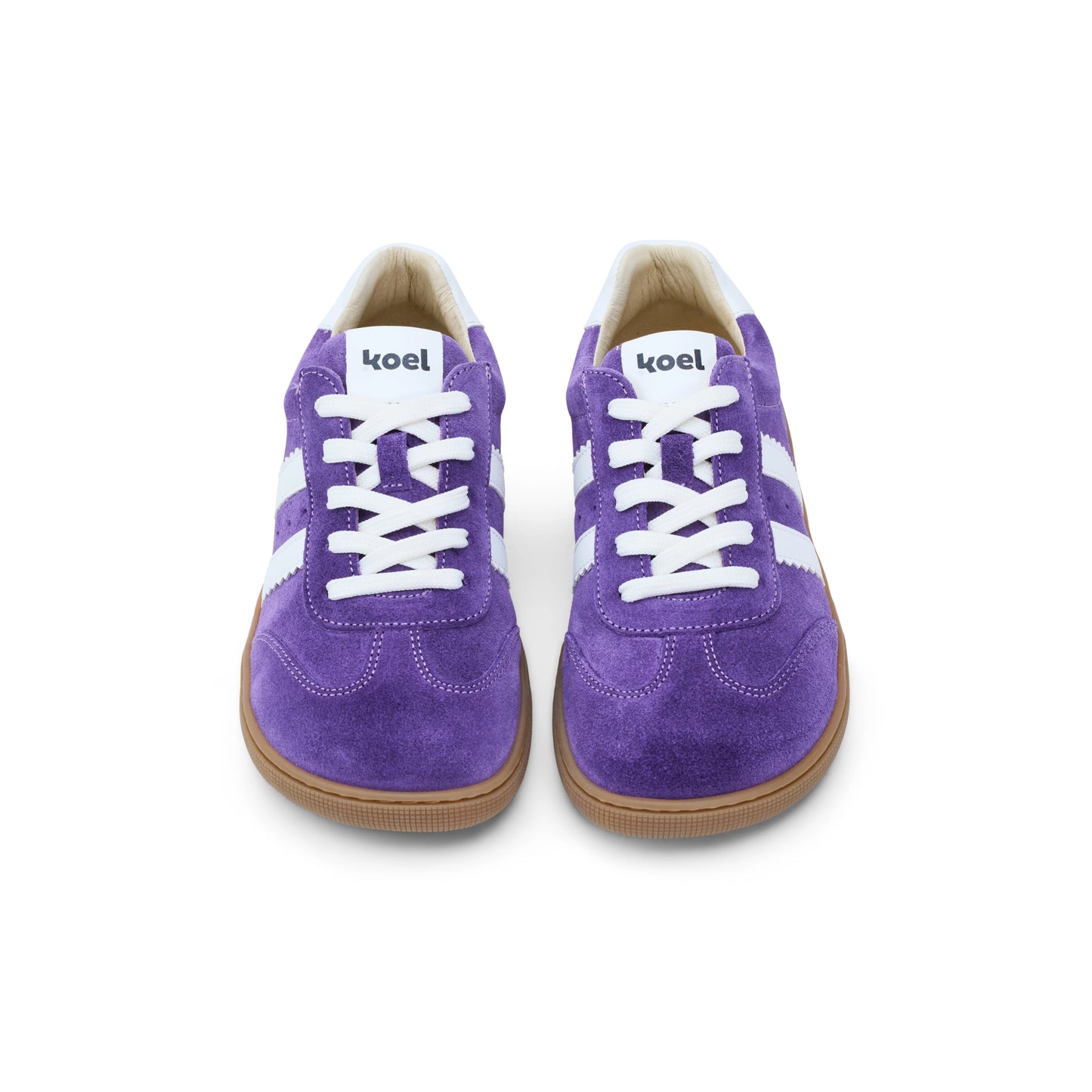 Koel - Francie II Suede Violet - Casual Sneakers Barefoot - Cacles Barefoot