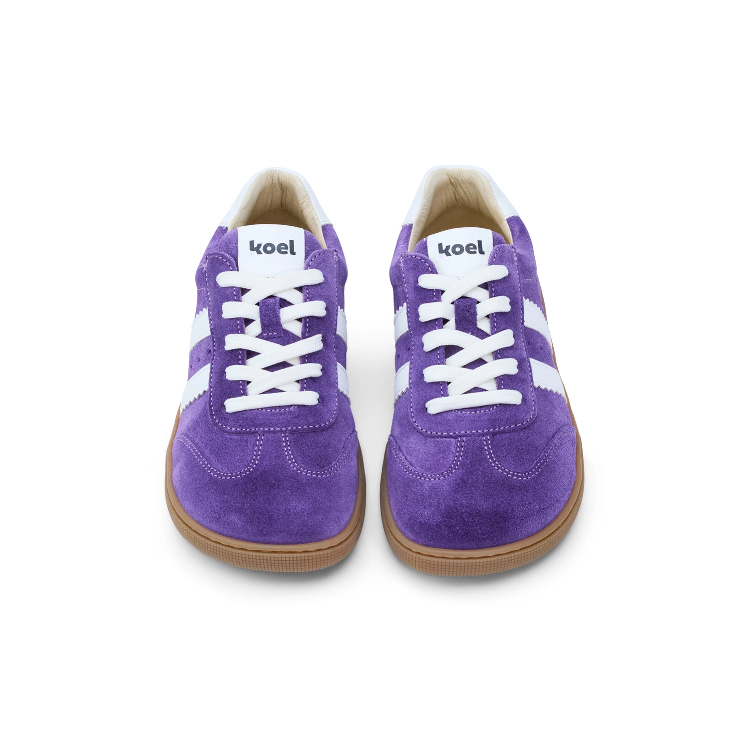 Koel - Francie II Suede Violet - Casual Sneakers Barefoot - Cacles Barefoot