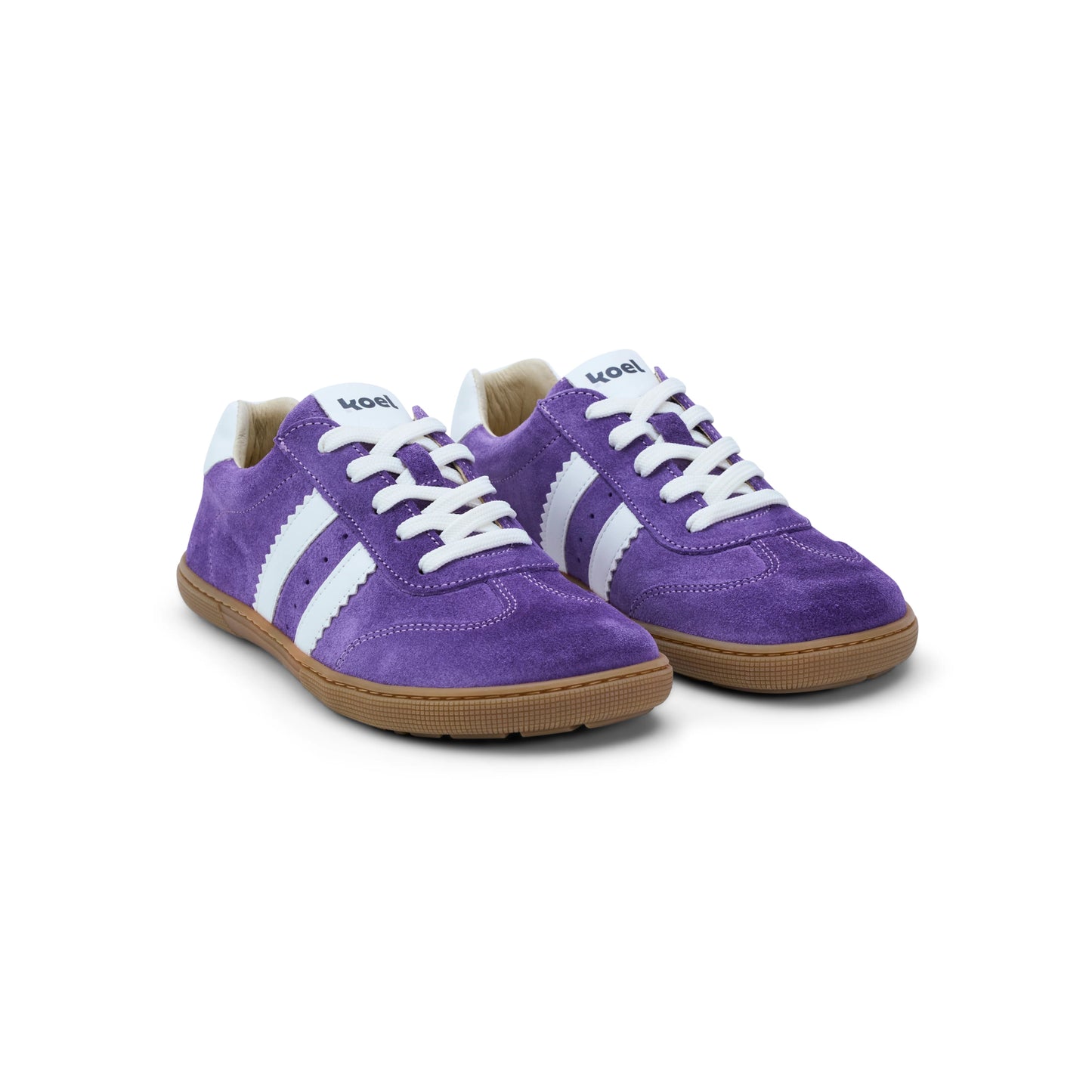 Koel - Francie II Suede Violet - Casual Sneakers Barefoot - Cacles Barefoot