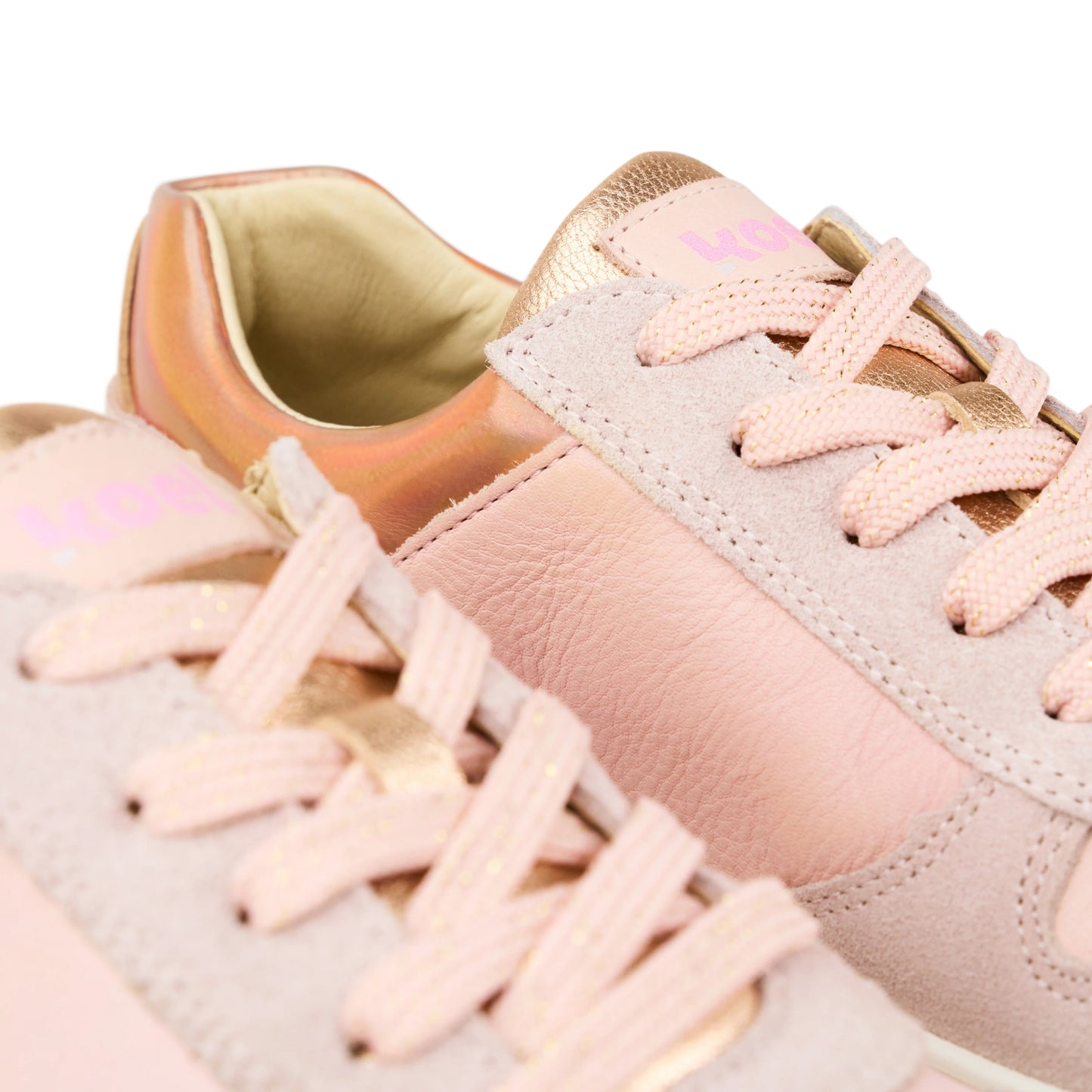 Koel - Francie Leather Nude - Casual Sneakers Barefoot - Cacles Barefoot