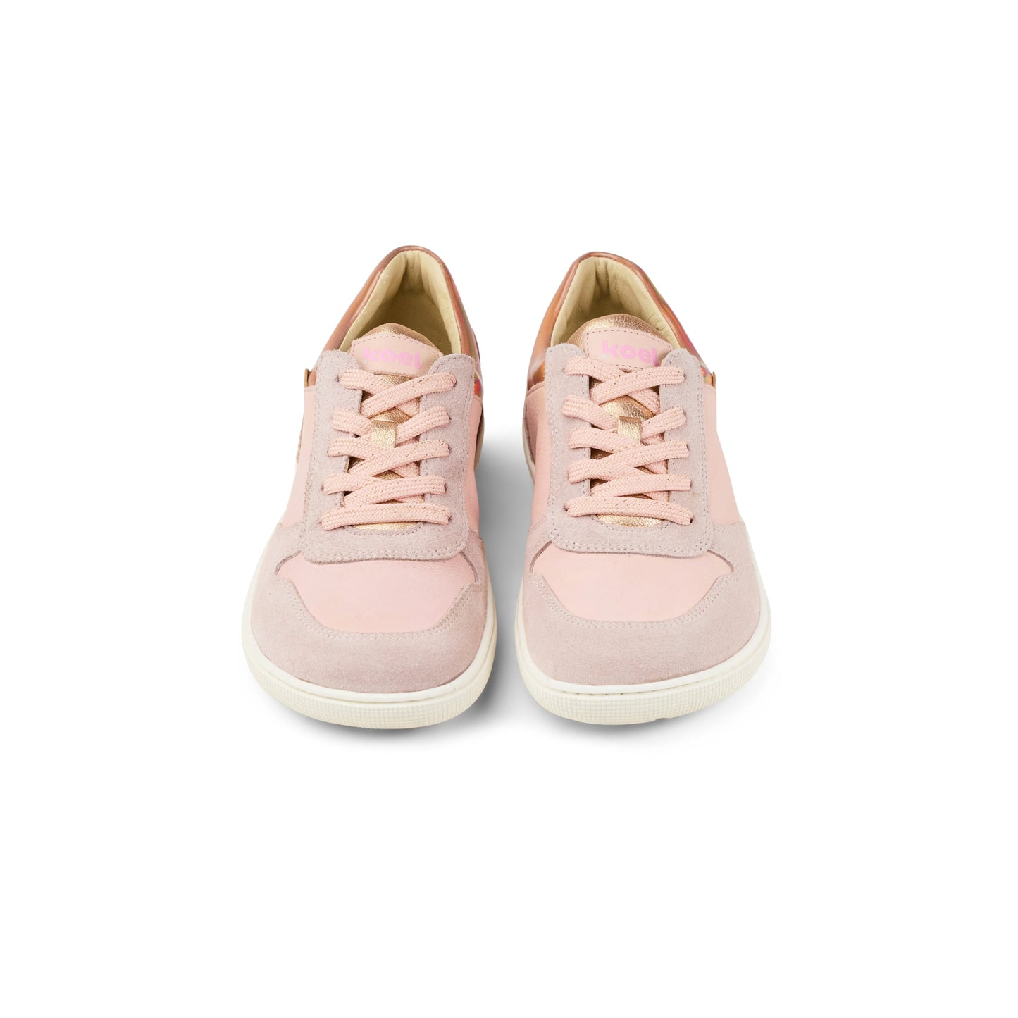 Koel - Francie Leather Nude - Casual Sneakers Barefoot - Cacles Barefoot