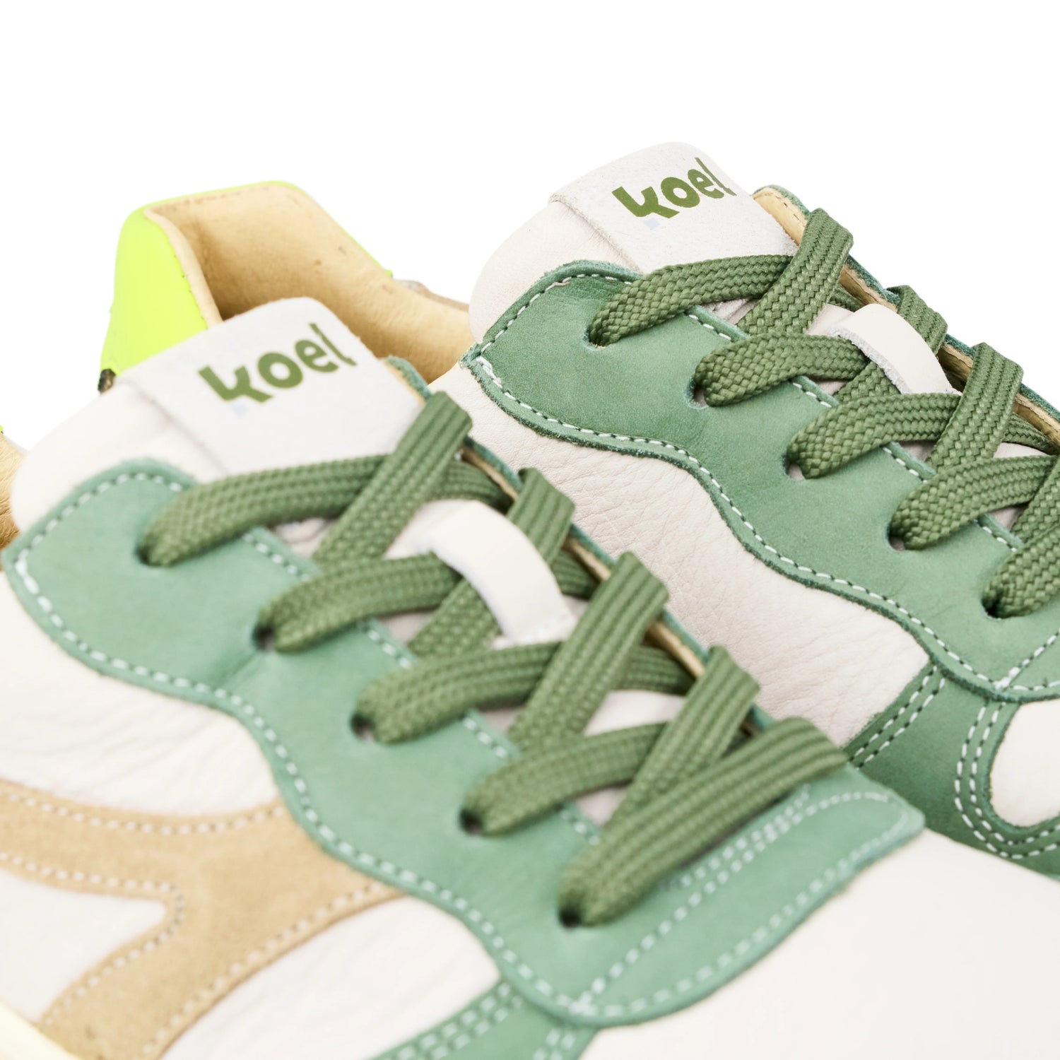 Koel - Idris Olive - Sneakers Barefoot - Cacles Barefoot