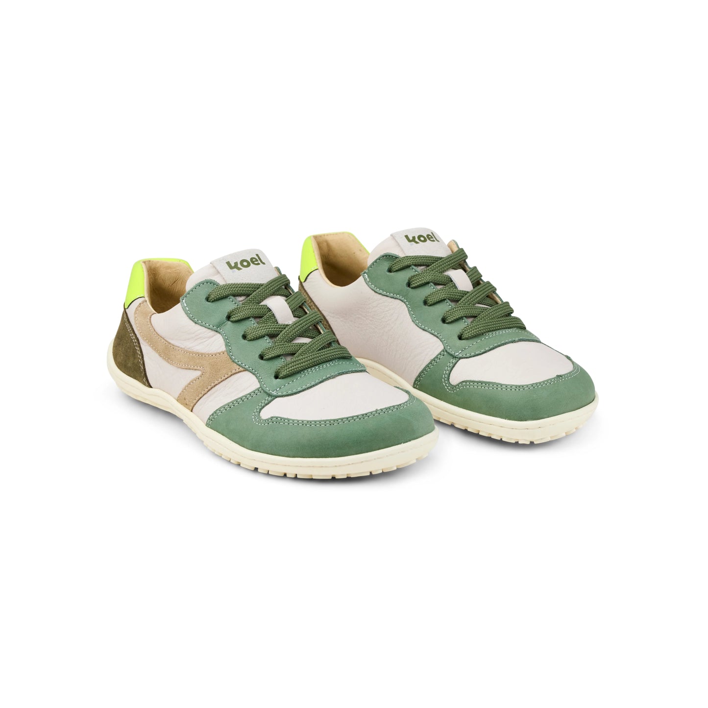 Koel - Idris Olive - Sneakers Barefoot - Cacles Barefoot