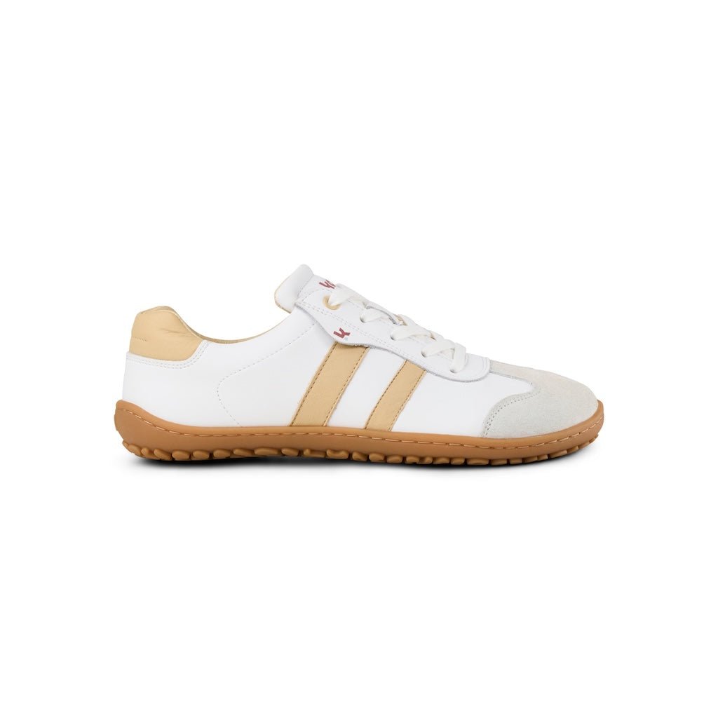 Koel - ILA Napa Suede Off White/Beige - Sneakers Barefoot - Cacles Barefoot