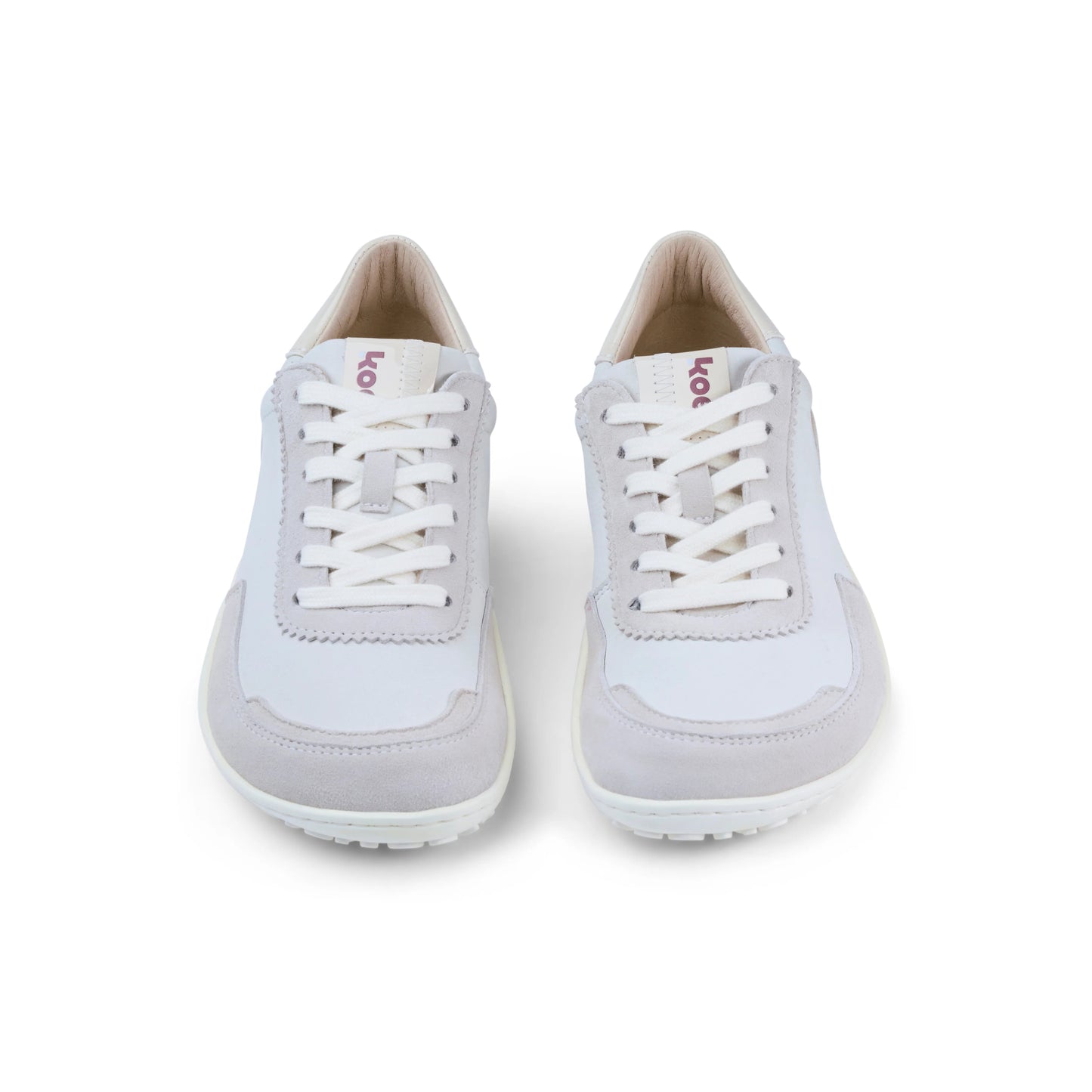 Koel - Isabella Suede Light Beige - Sneakers Barefoot - Cacles Barefoot