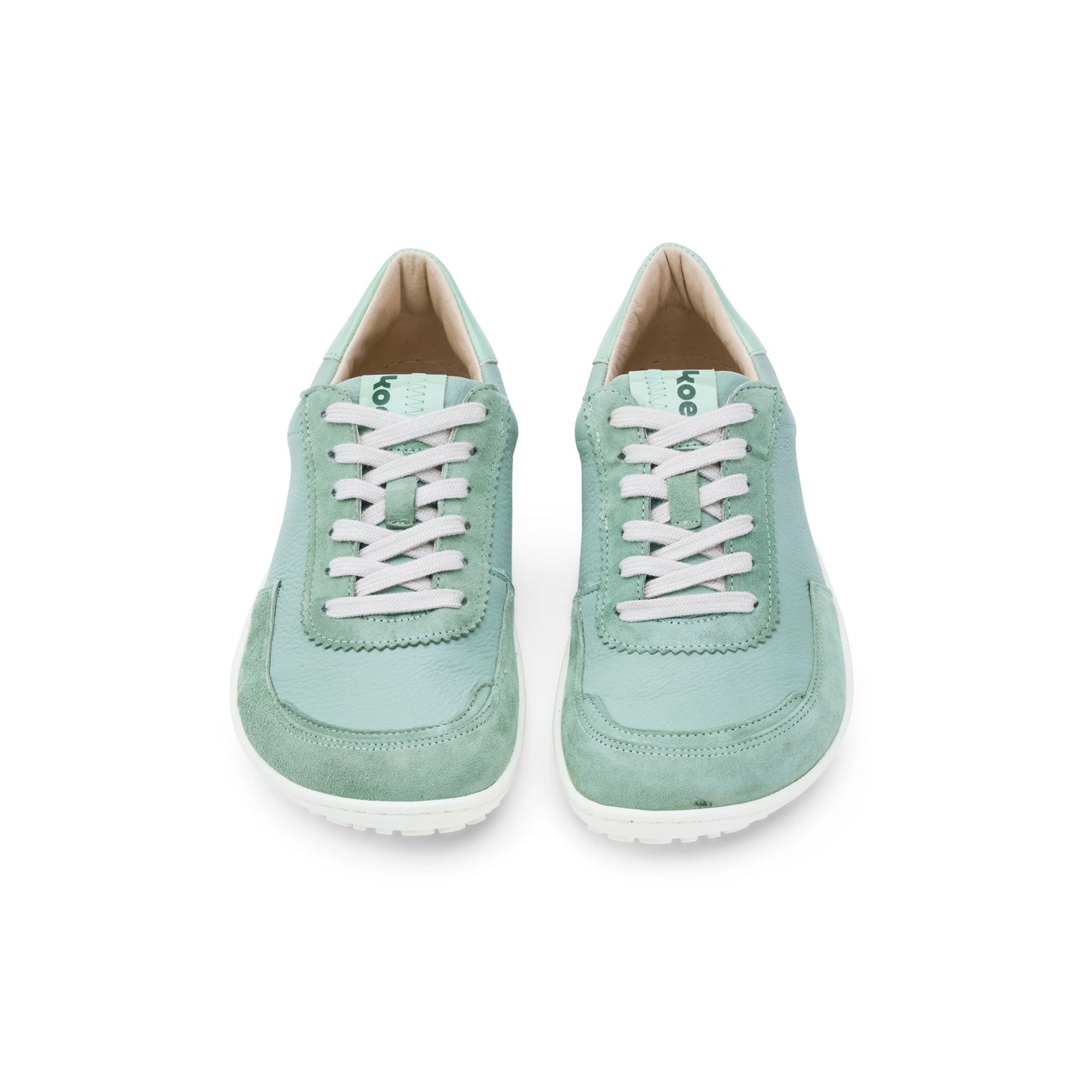 Koel - Isabella Suede Mint - Sneakers Barefoot - Cacles Barefoot