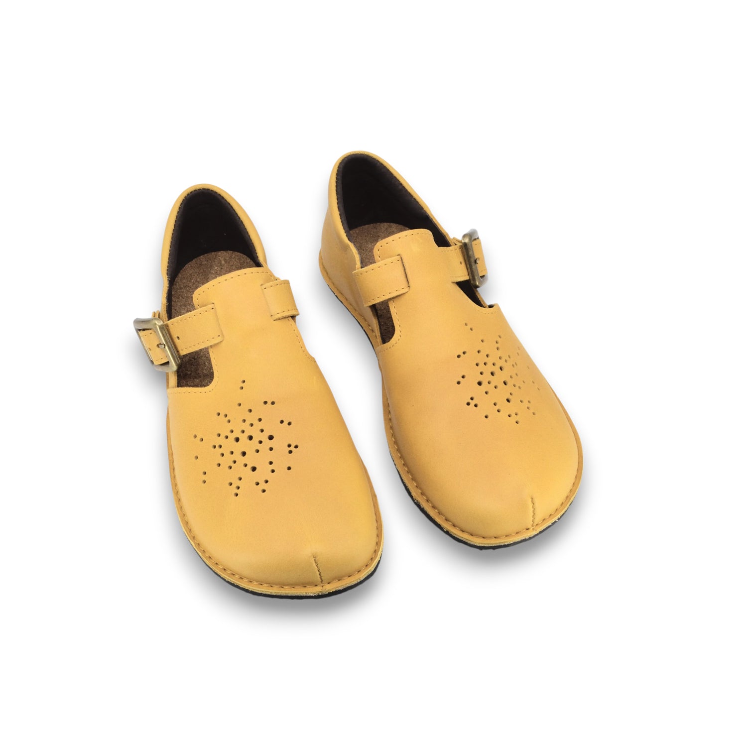 OmaKing - Kuuda Yellow - merceditas minimalistas-Oma King-Cacles Barefoot-Tienda de calzado barefoot respetuoso minimalista