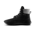 Leguano Icebare Shwarz - Botas barefoot calientes para senderismo y uso diario negras