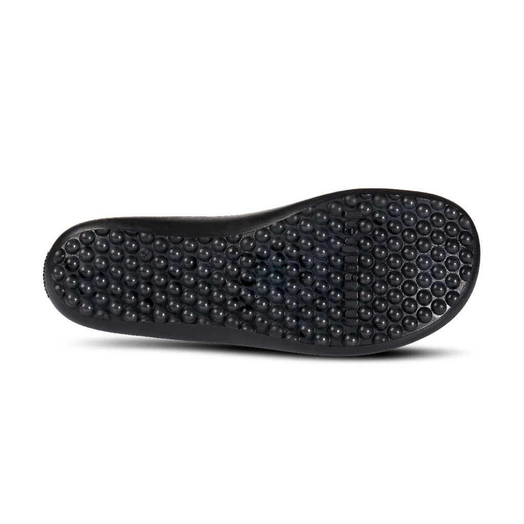 Leguano Icebare Shwarz - Botas barefoot calientes para senderismo y uso diario negras