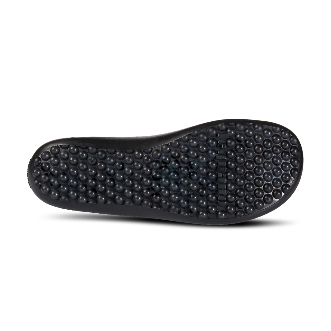 Leguano Icebare Shwarz - Botas barefoot calientes para senderismo y uso diario negras