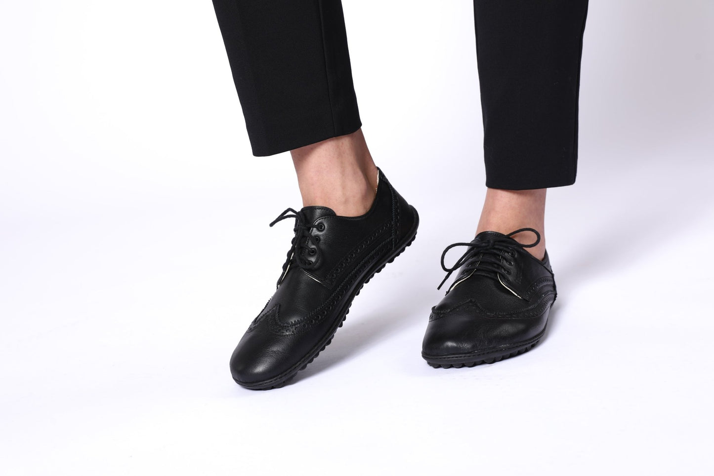 Leguano - Marilyn Schwarz - Zapatos Barefoot Elegantes de cuero - Cacles Barefoot