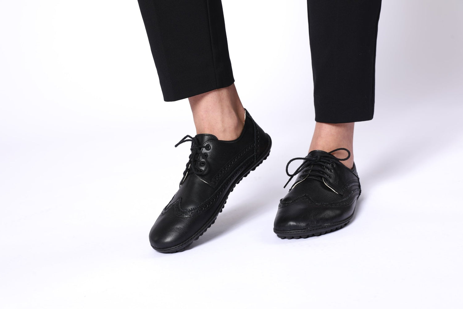 Leguano - Marilyn Schwarz - Zapatos Barefoot Elegantes de cuero - Cacles Barefoot