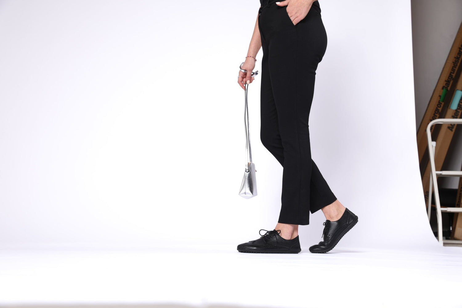 Leguano - Marilyn Schwarz - Zapatos Barefoot Elegantes de cuero - Cacles Barefoot