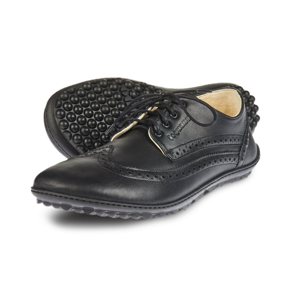 Leguano - Marilyn Schwarz - Zapatos Barefoot Elegantes de cuero - Cacles Barefoot