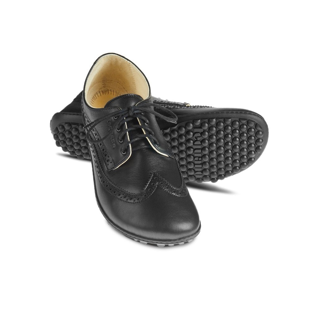 Leguano - Marilyn Schwarz - Zapatos Barefoot Elegantes de cuero - Cacles Barefoot