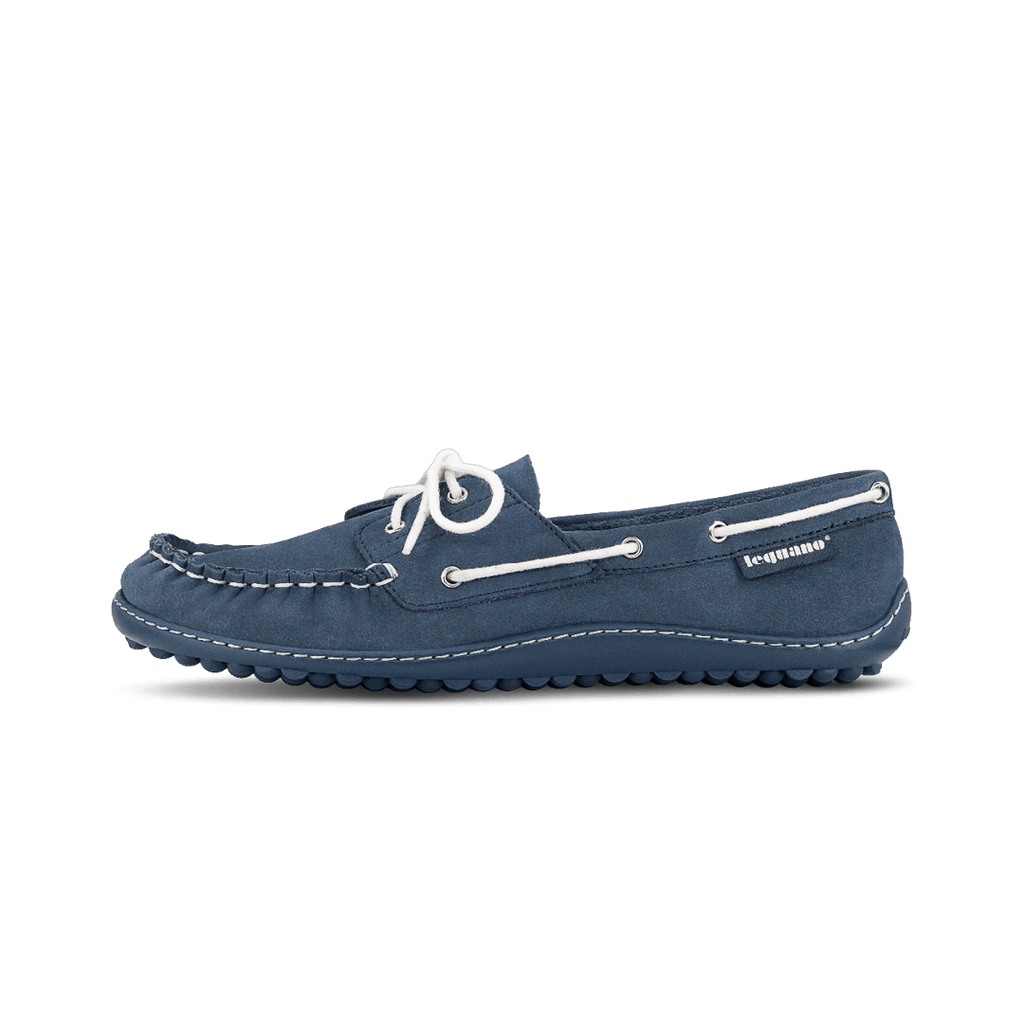 Leguano Moreccasin Blau - Náuticos Barefoot Unisex Azules