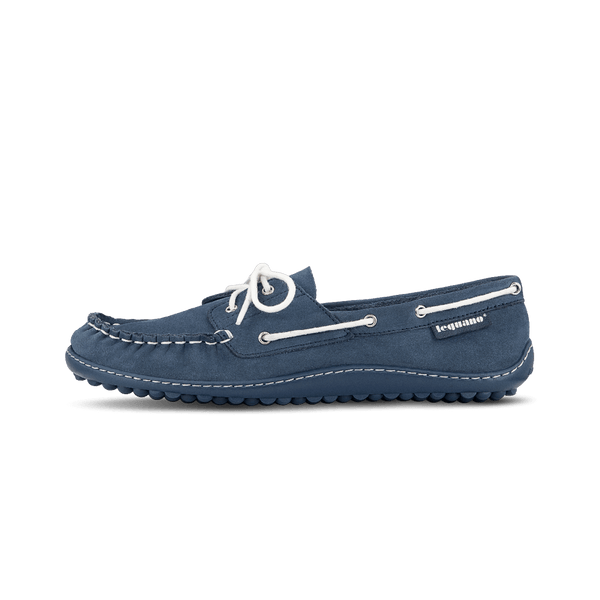 Leguano Moreccasin Blau - Náuticos Barefoot Unisex Azules