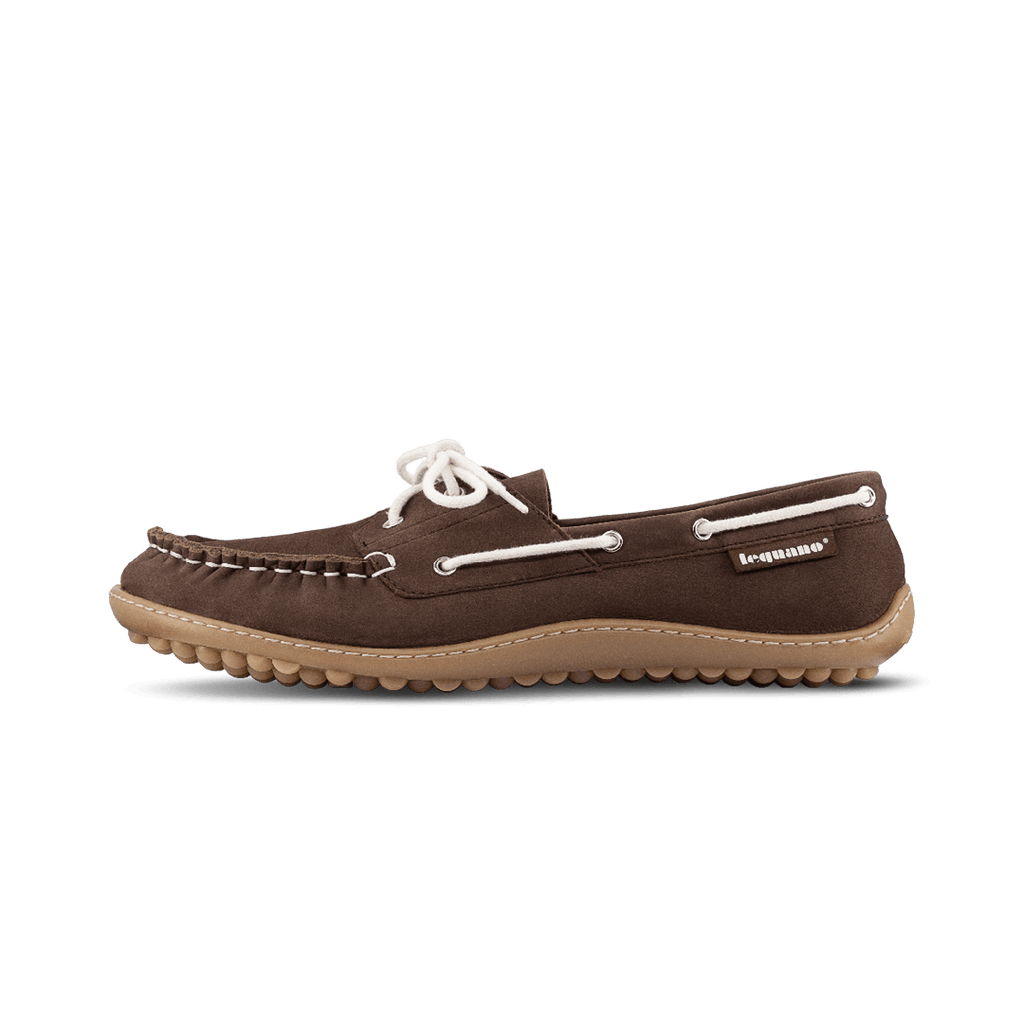 Leguano Moreccasin Mocha - Naúticos Barefoot Unisex Marrones
