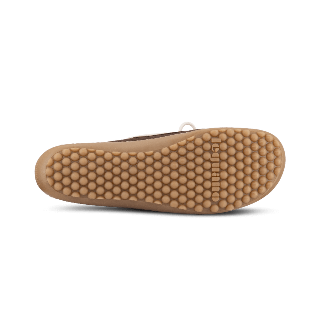 Leguano Moreccasin Mocha - Naúticos Barefoot Unisex Marrones
