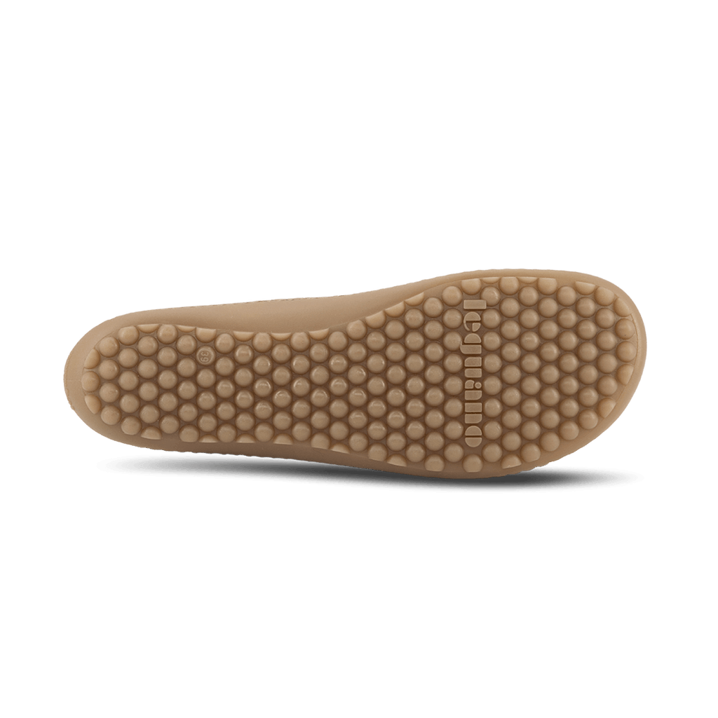 Leguano Nightstep Cosy Cream - Zapatillas Barefoot Casual Everyday para Mujer Blanco Beige