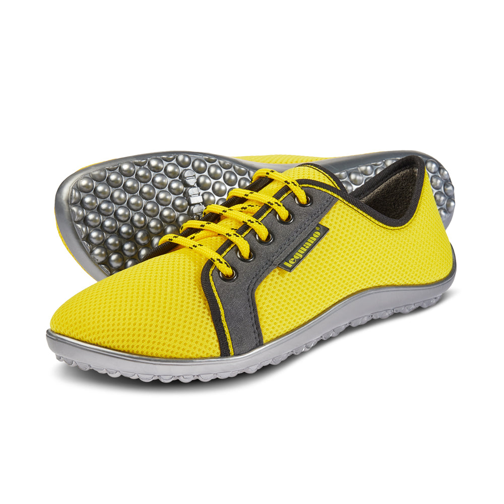 Leguano - Aktiv Sonnengelb - Deportiva minimalista todoterreno y vida activa-Leguano-Cacles Barefoot-Tienda de calzado barefoot respetuoso minimalista