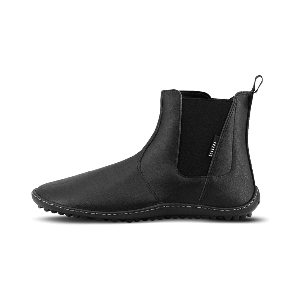 Leguano Bareboot - Botines Chelsea Barefoot Unisex Negros