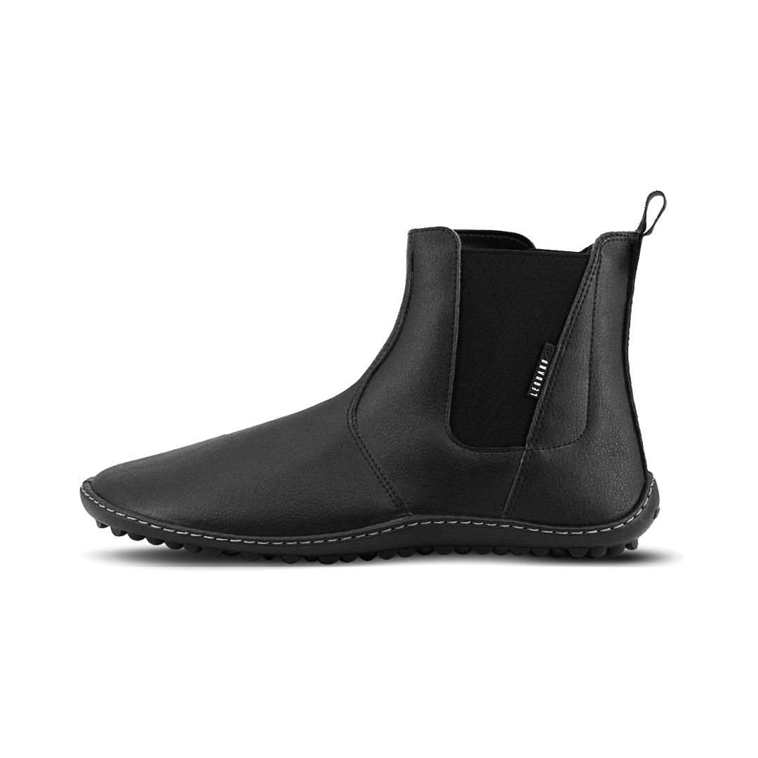 Leguano Bareboot - Botines Chelsea Barefoot Unisex Negros