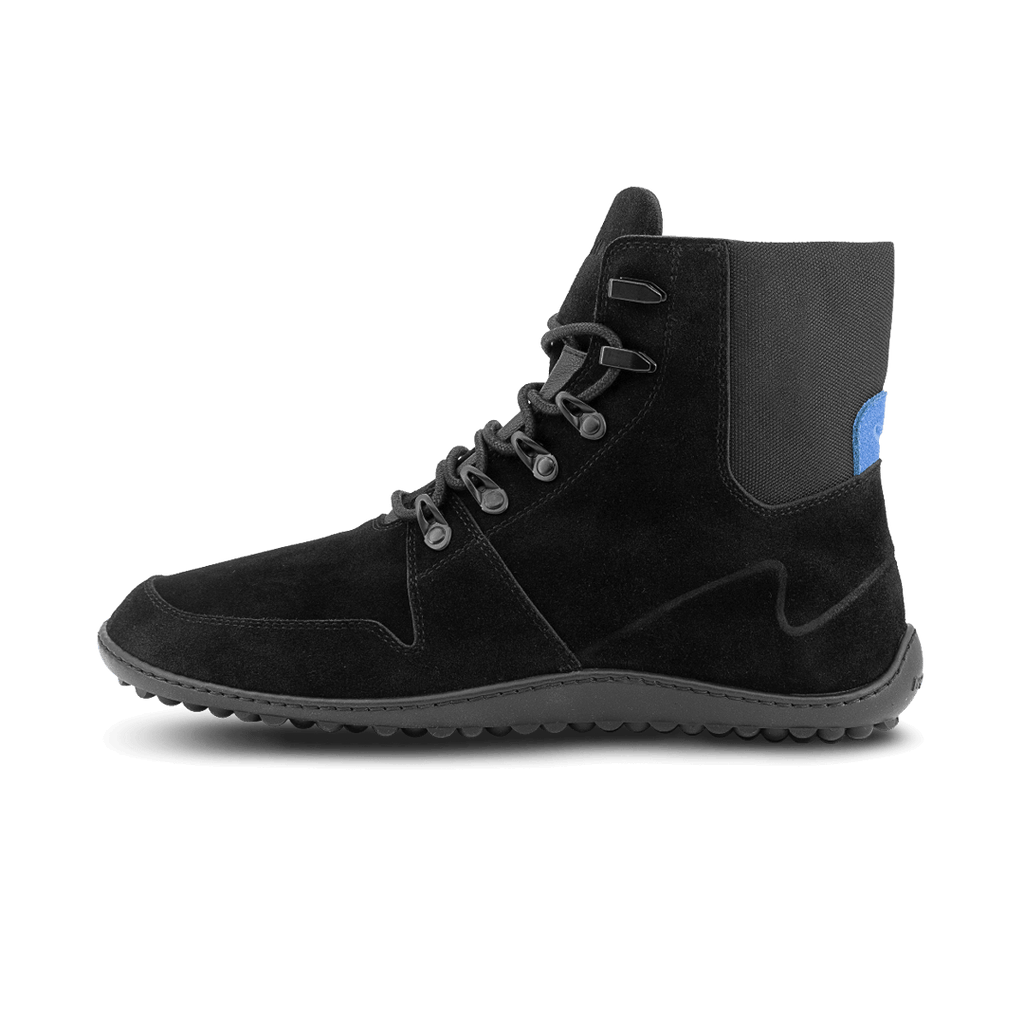 Leguano Velord - Botines barefoot otoñales elegantes unisex negros