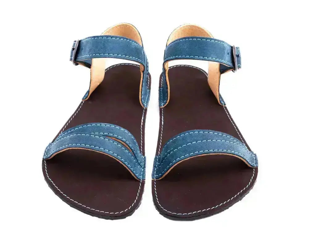 Luks - Verano Azul - Sandalias barefoot Talla 38 azules para mujer
