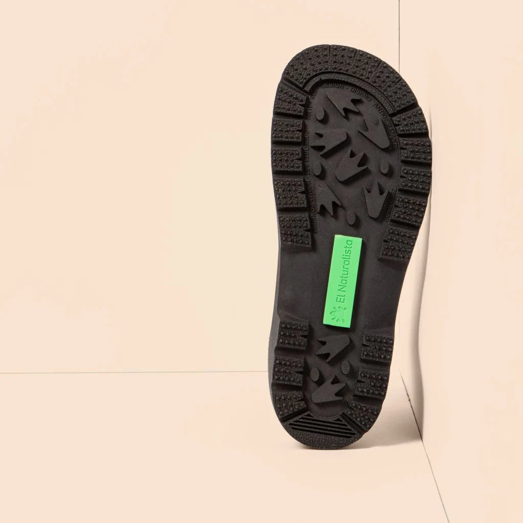 El Naturalista Nómada 5262A Alpine Grass Petrol - Botines Chelsea barefoot de mujer grises