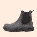 El Naturalista Chuva NA35 Rubber Black - Botines Chelsea barefoot para lluvia negros-Botas Chelsea-El Naturalista-36-Cacles Barefoot