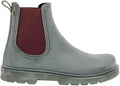El Naturalista Chuva NA35 Rubber Kaki-Malva - Botines Chelsea barefoot para lluvia verdes-Botas Chelsea-El Naturalista-36-Cacles Barefoot