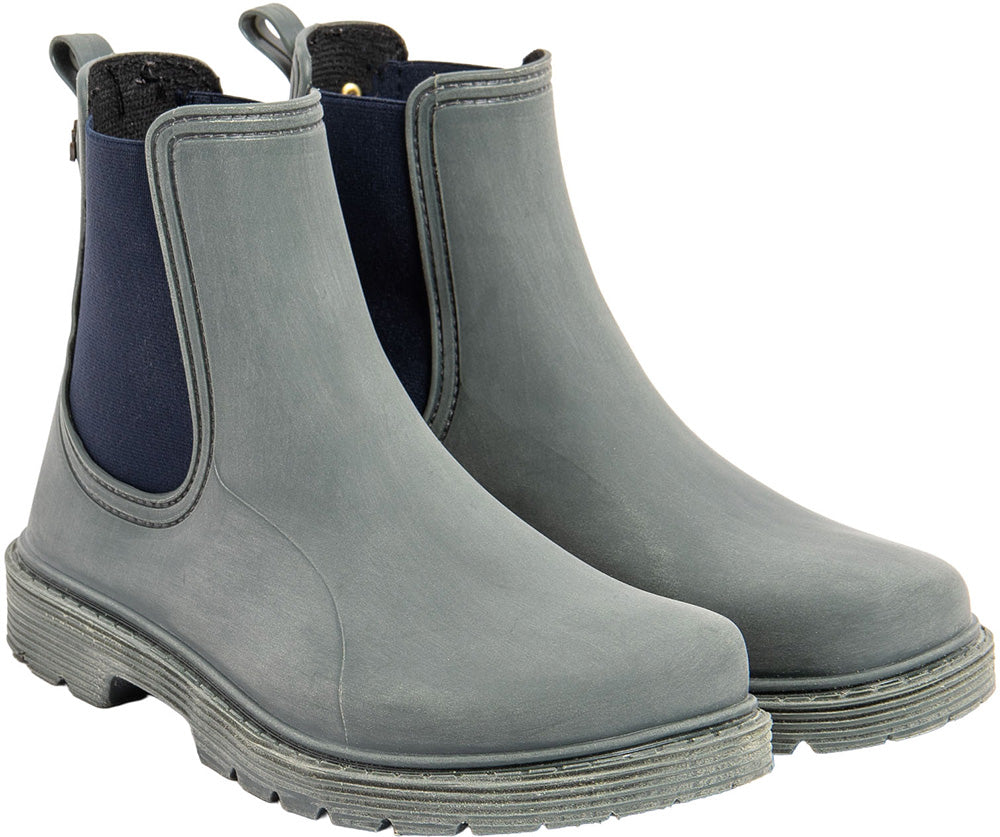 El Naturalista Chuva NA35 Rubber Kaki-Ocean - Botines Chelsea barefoot para lluvia verdes
