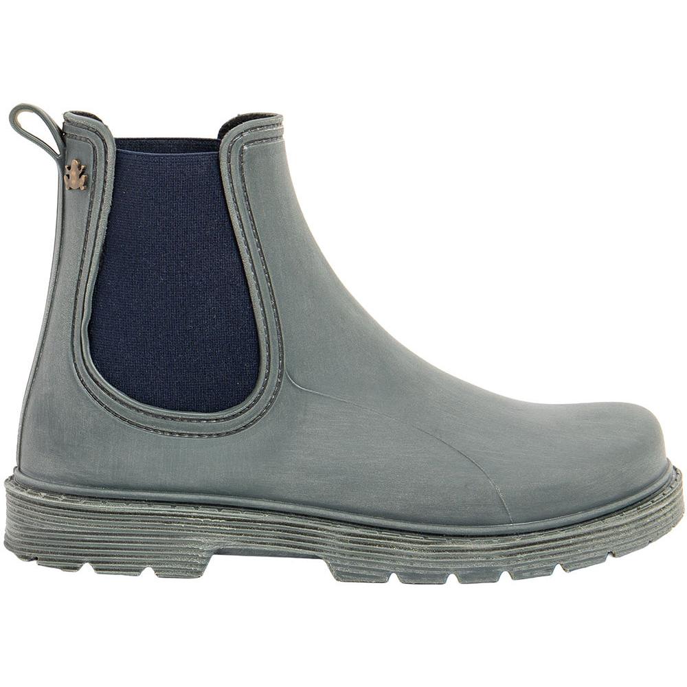El Naturalista Chuva NA35 Rubber Kaki-Ocean - Botines Chelsea barefoot para lluvia verdes