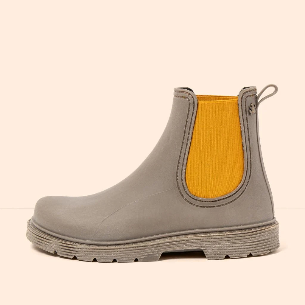 El Naturalista Chuva NA35 Rubber Topo-Skimo - Botines Chelsea barefoot para lluvia grises