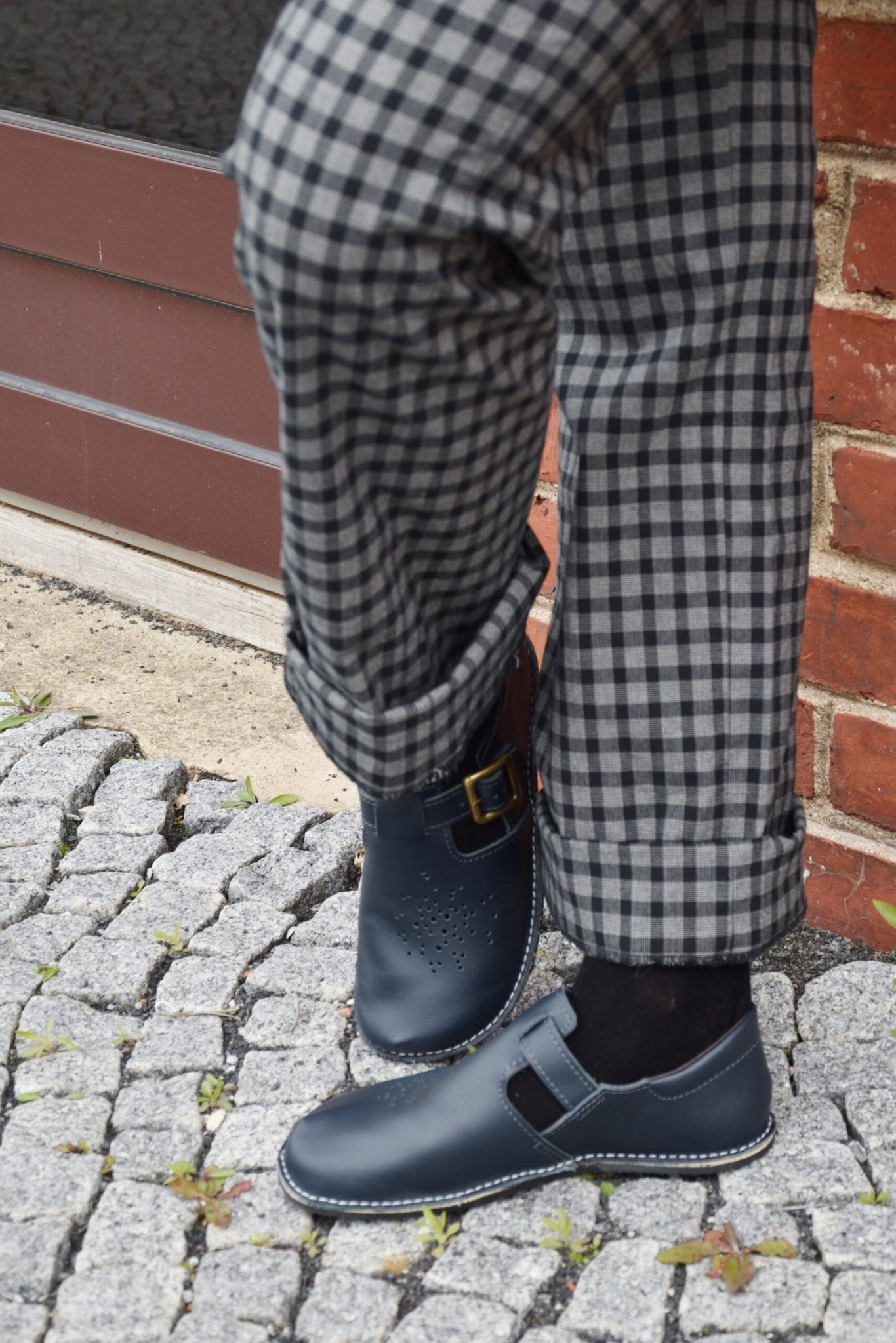 OmaKing - Kuuda Dark Blue - merceditas minimalistas - Cacles Barefoot