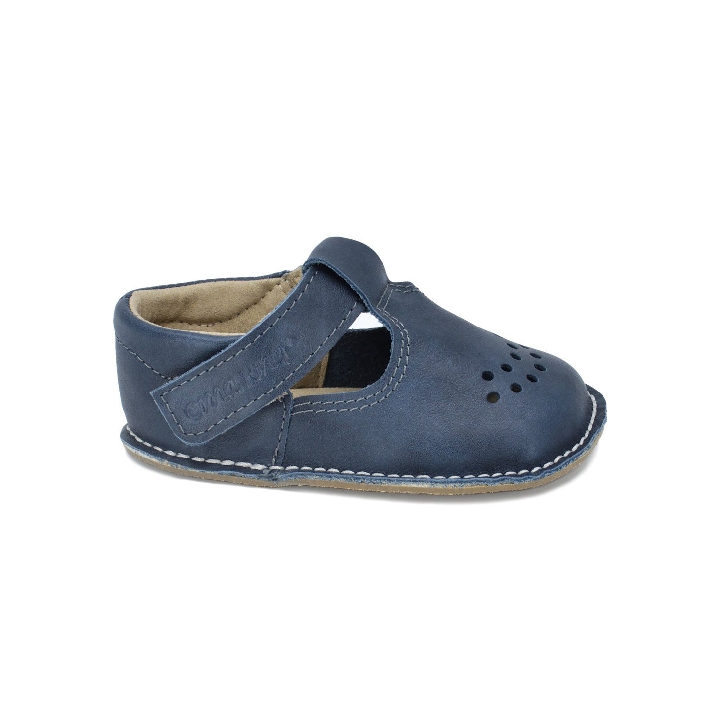 OmaKing - Lusti Blue - zapatitos barefoot infantiles - Cacles Barefoot