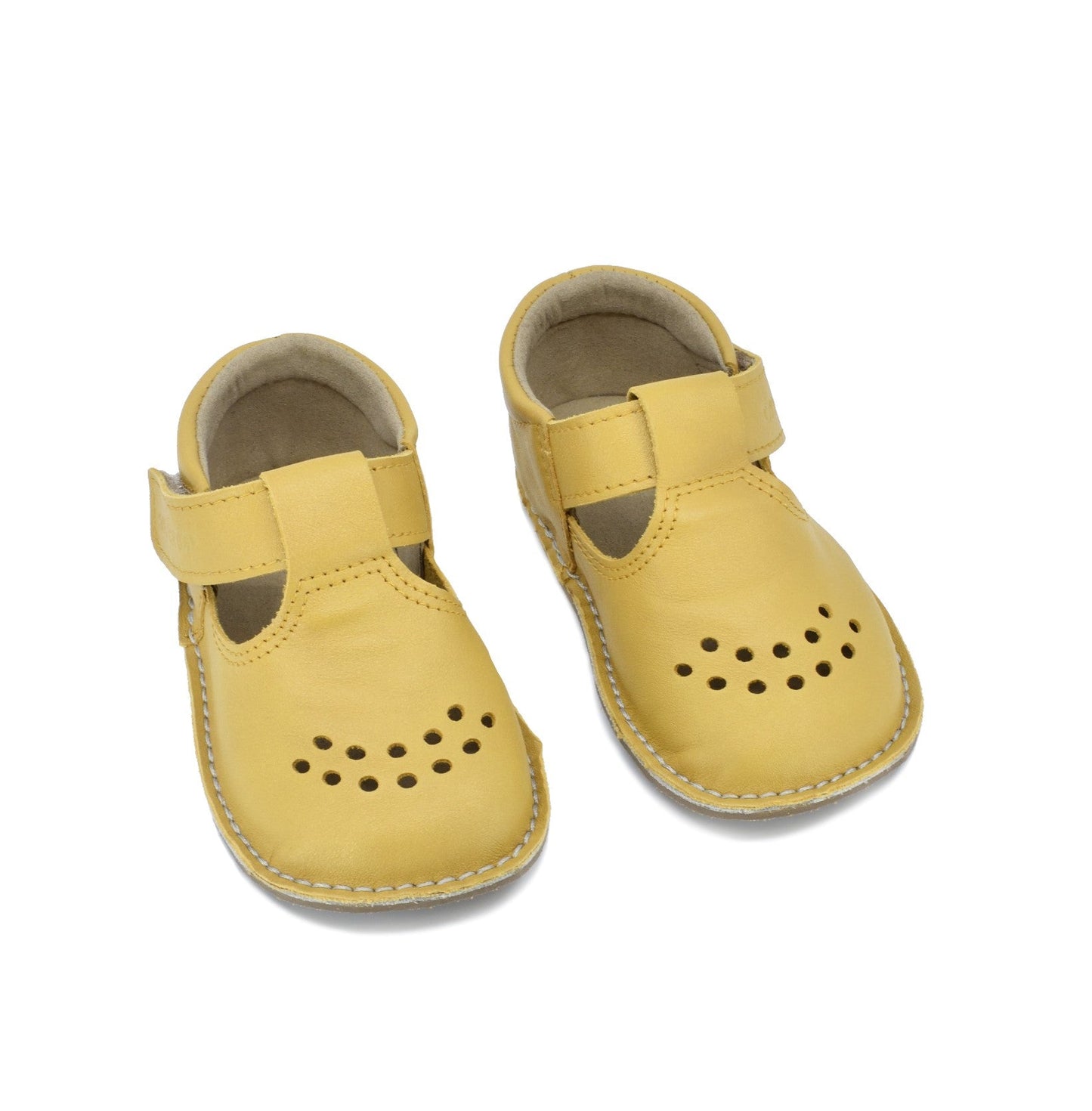 OmaKing - Lusti Yellow - zapatitos barefoot infantiles - Cacles Barefoot