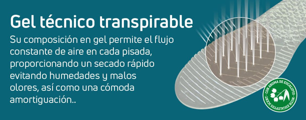 Footgel Barefoot - Plantillas barefoot de alta amortiguación y transición (0 Drop)