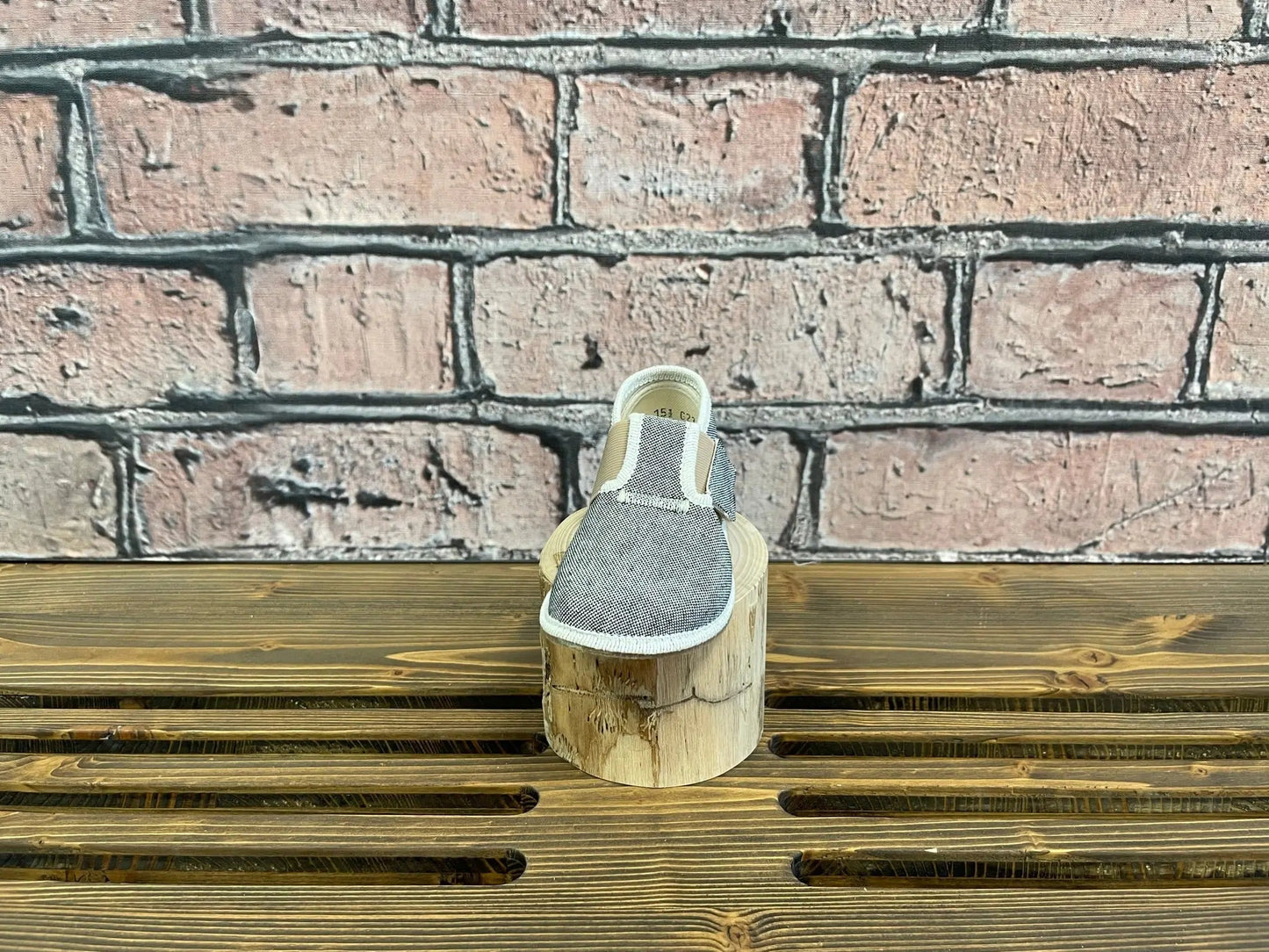 Pegres - BF01u - zapatillas algodón reciclado gris - Cacles Barefoot