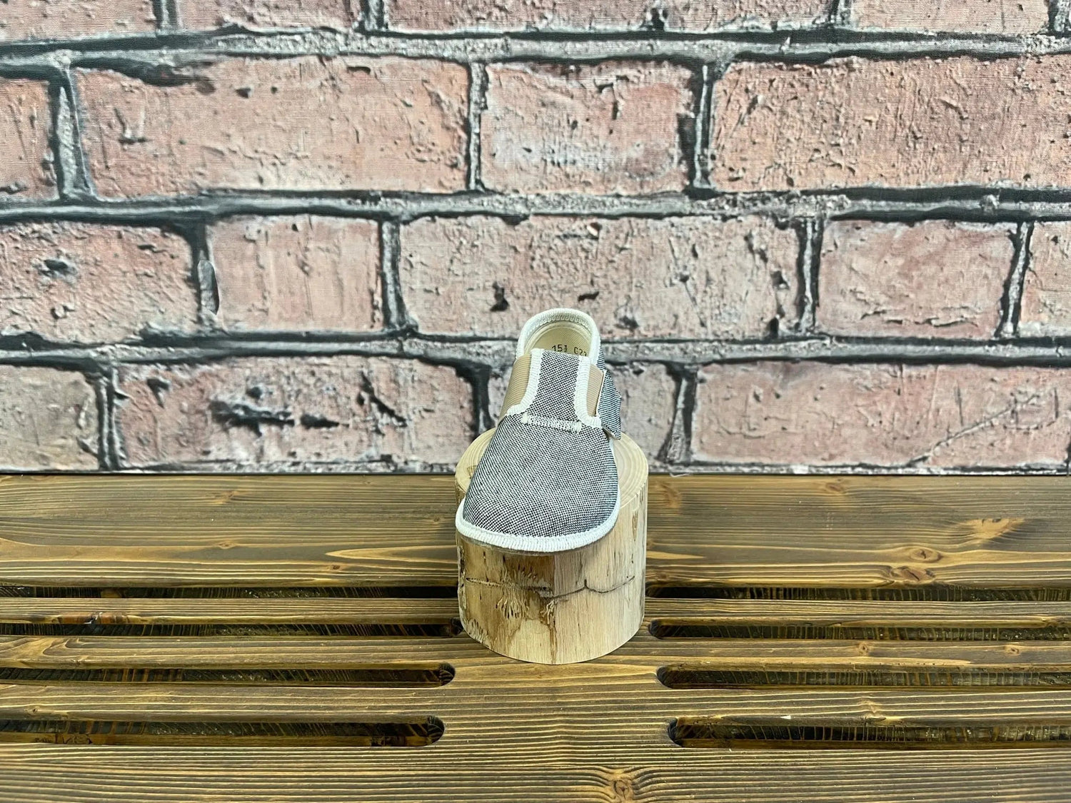 Pegres - BF01u - zapatillas algodón reciclado gris - Cacles Barefoot