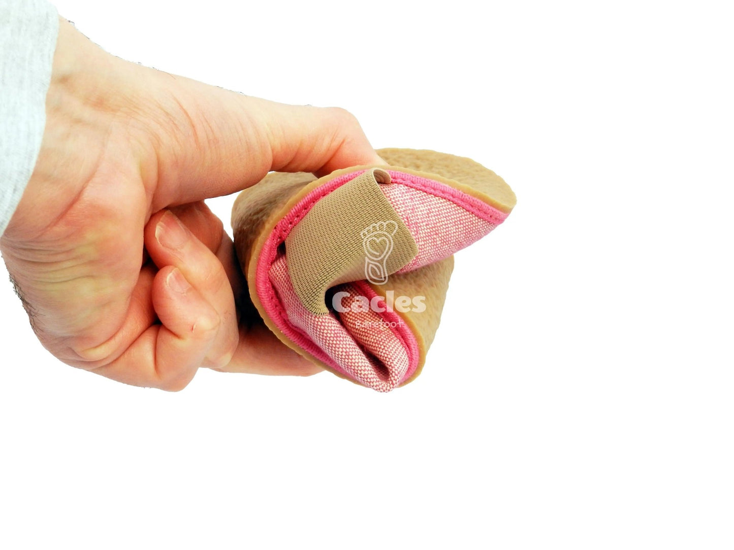 Pegres - BF03 - zapatillas de casa barefoot - rosa - Cacles Barefoot