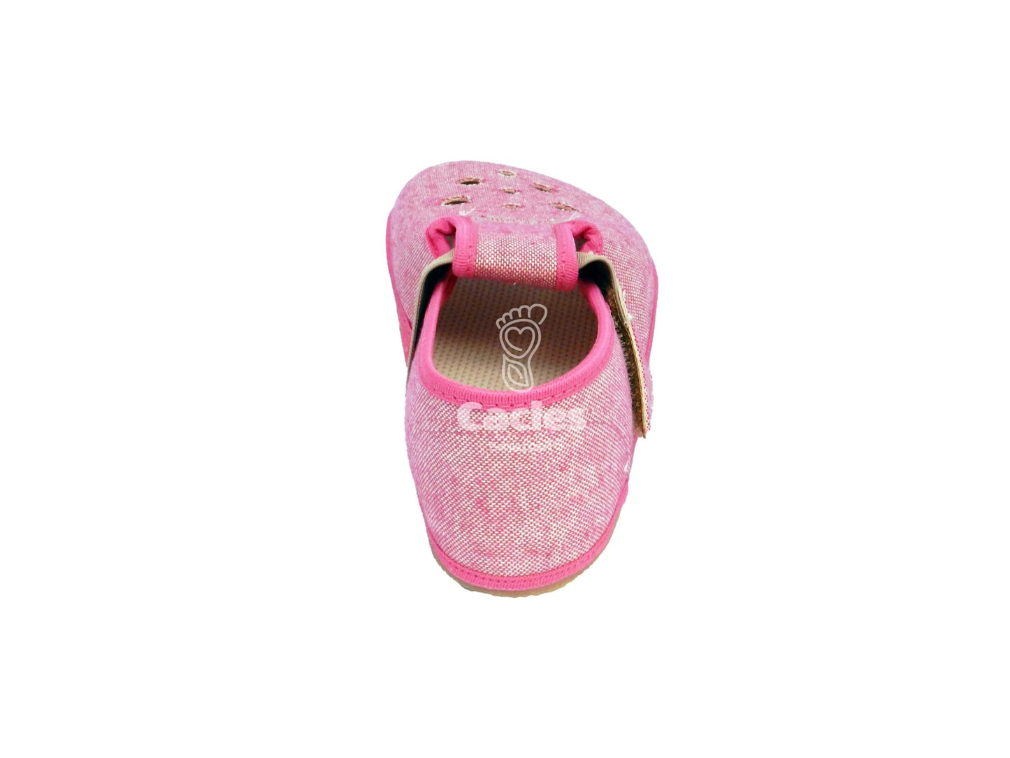 Pegres - BF03 - zapatillas de casa barefoot - rosa - Cacles Barefoot