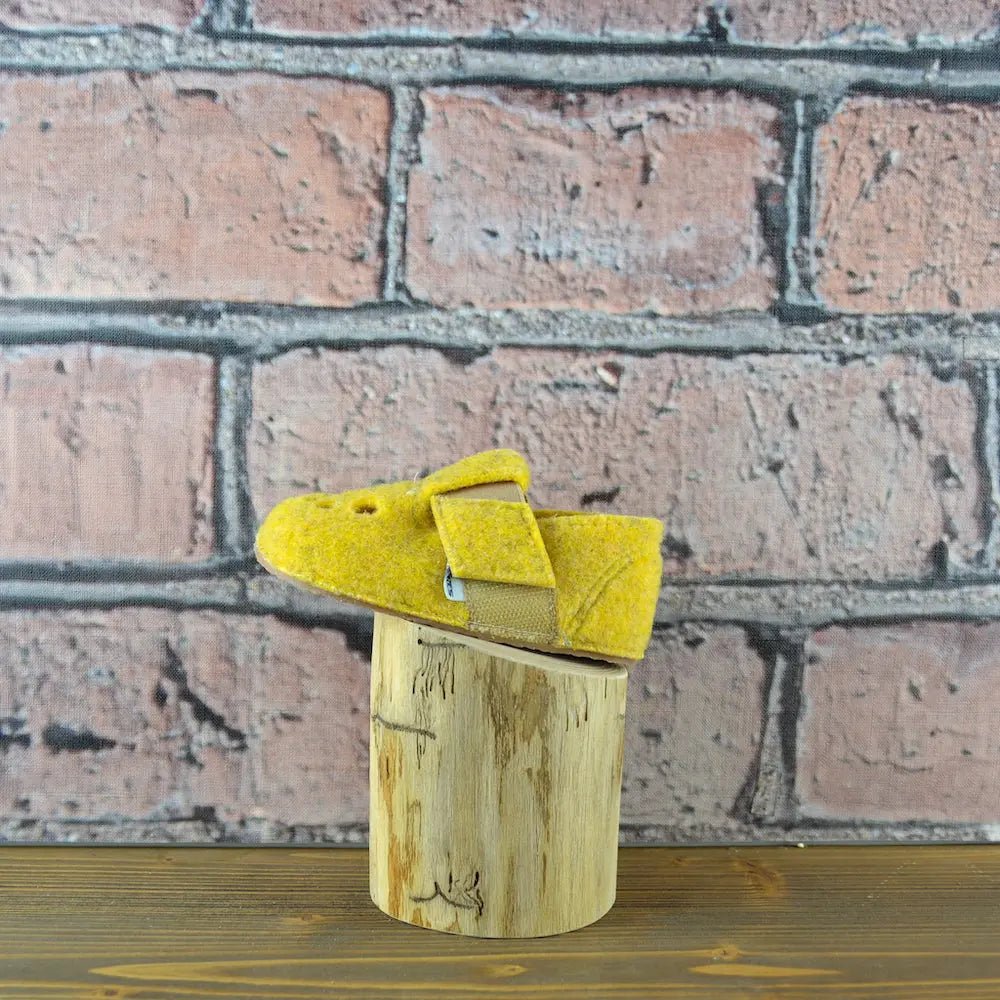 Pegres - BF04 - zapatillas de casa barefoot - amarillo - Cacles Barefoot