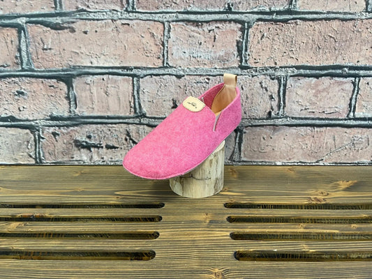 Pegres - BF15U - zapatillas de casa barefoot de adulto - rosa - Cacles Barefoot