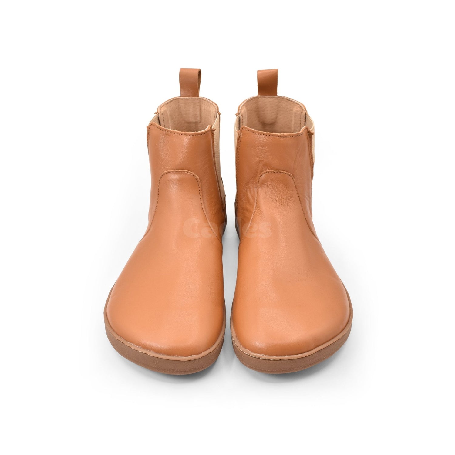 Pegres - BF58 brown - botines chelsea barefoot - Cacles Barefoot