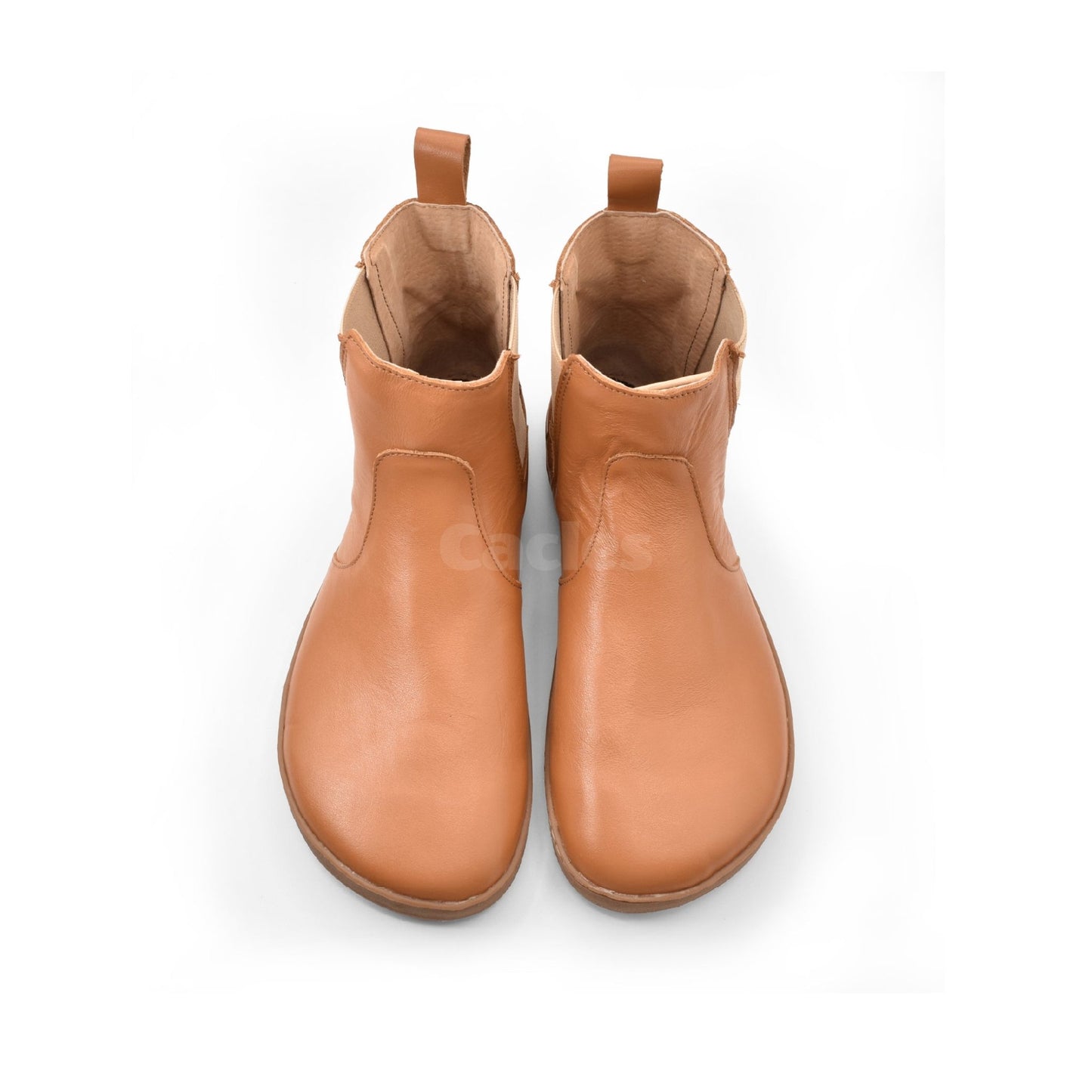 Pegres - BF58 brown - botines chelsea barefoot - Cacles Barefoot