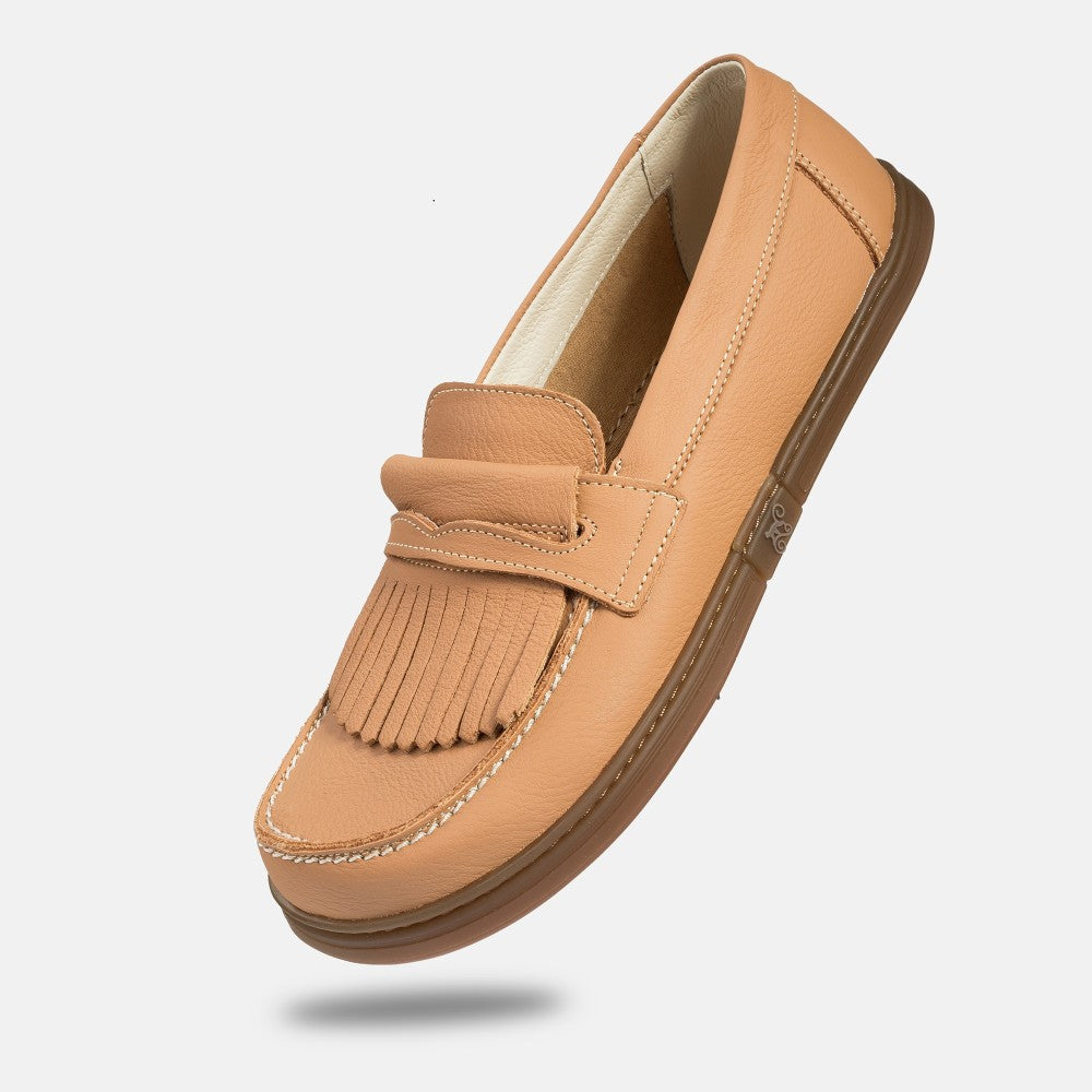 Magical Shoes Pienza Amber - Mocasines barefoot unisex beige