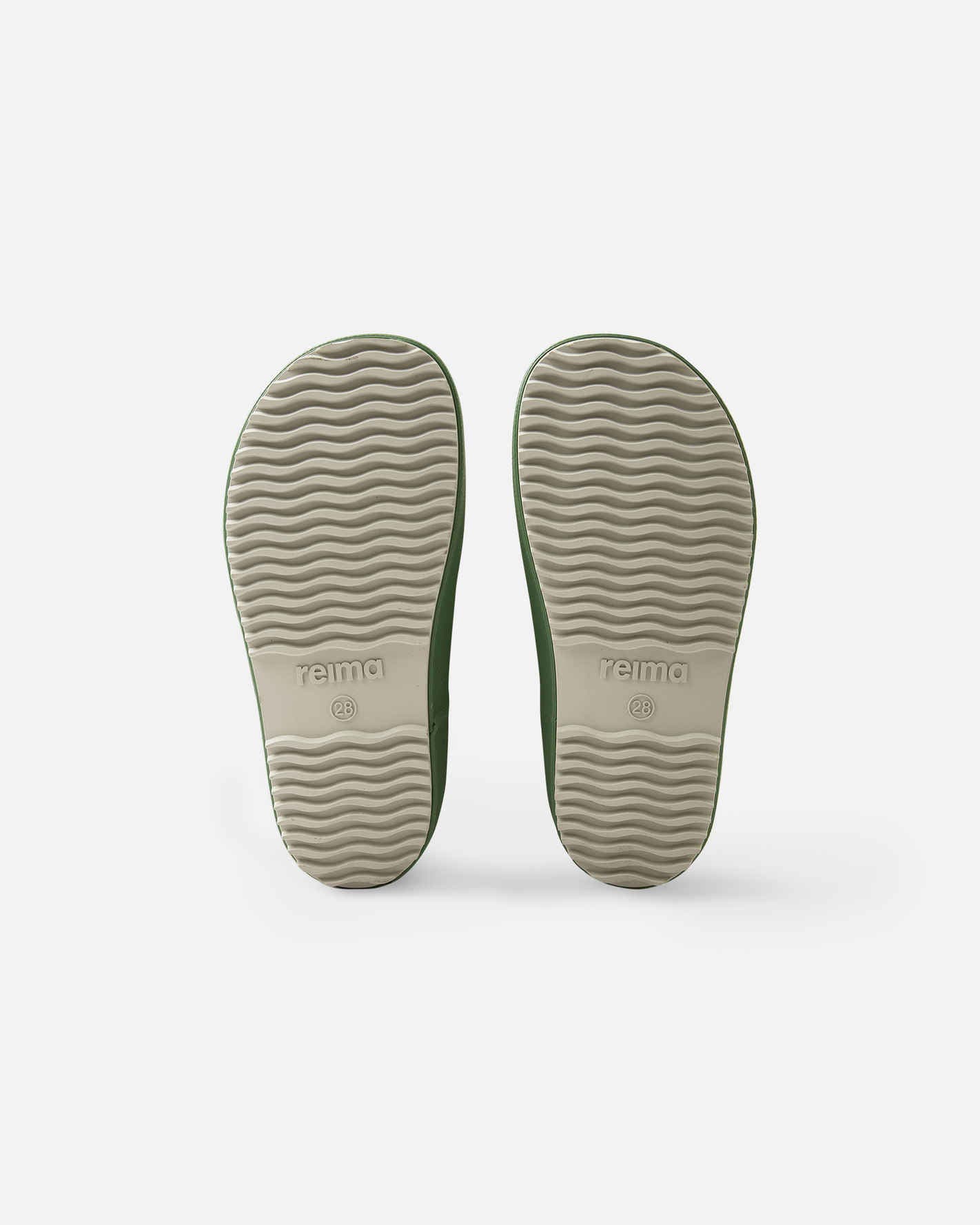 Reima - Ankka Green Clay - Botas de lluvia barefoot - Cacles Barefoot